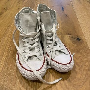 White High Top Converse